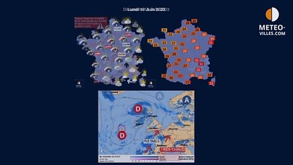 prévisions météo du dimanche 18 juin 2023