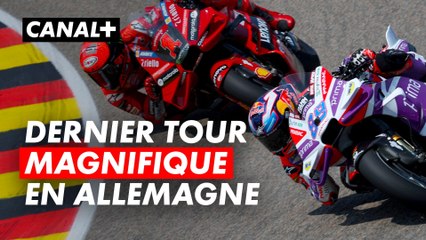 Grosse bataille Martin/Bagnaia sur le dernier tour ! - Grand Prix d'Allemagne - MotoGP