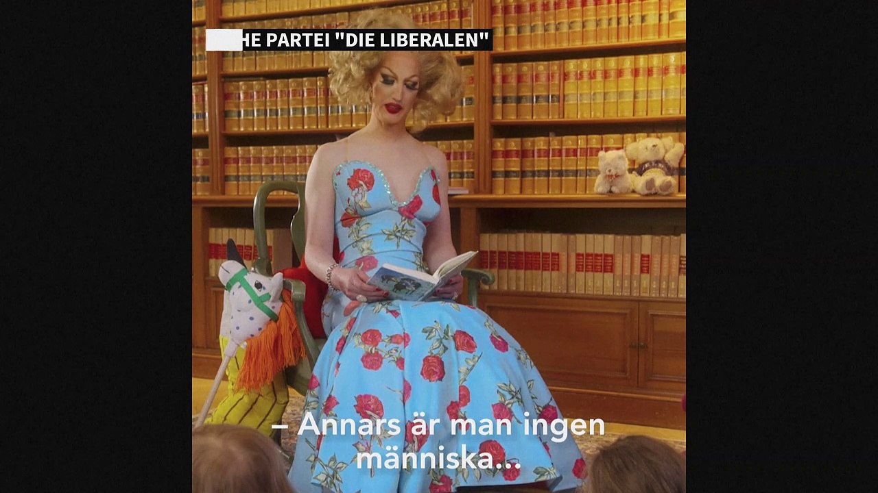 Stockholms Vizebürgermeister als Dragqueen: Kampf gegen Intoleranz