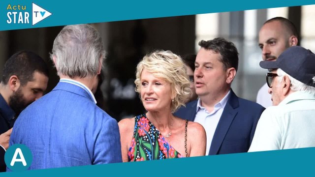 Sophie Davant en robe florale et épaules dénudées, William Leymergie sous son charme pour un sublime