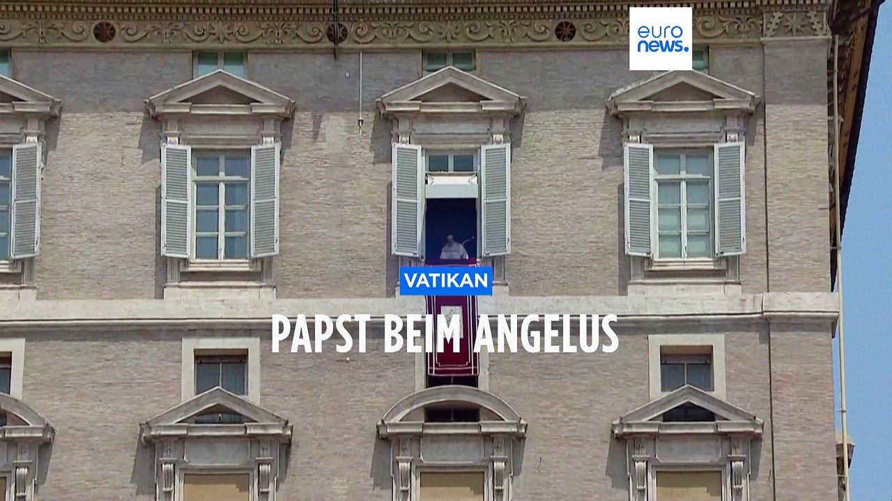Papst nach Krankenhausaufenthalt beim Angelusgebet