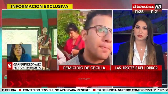 Femicidio de Cecilia: habló perito criminalista