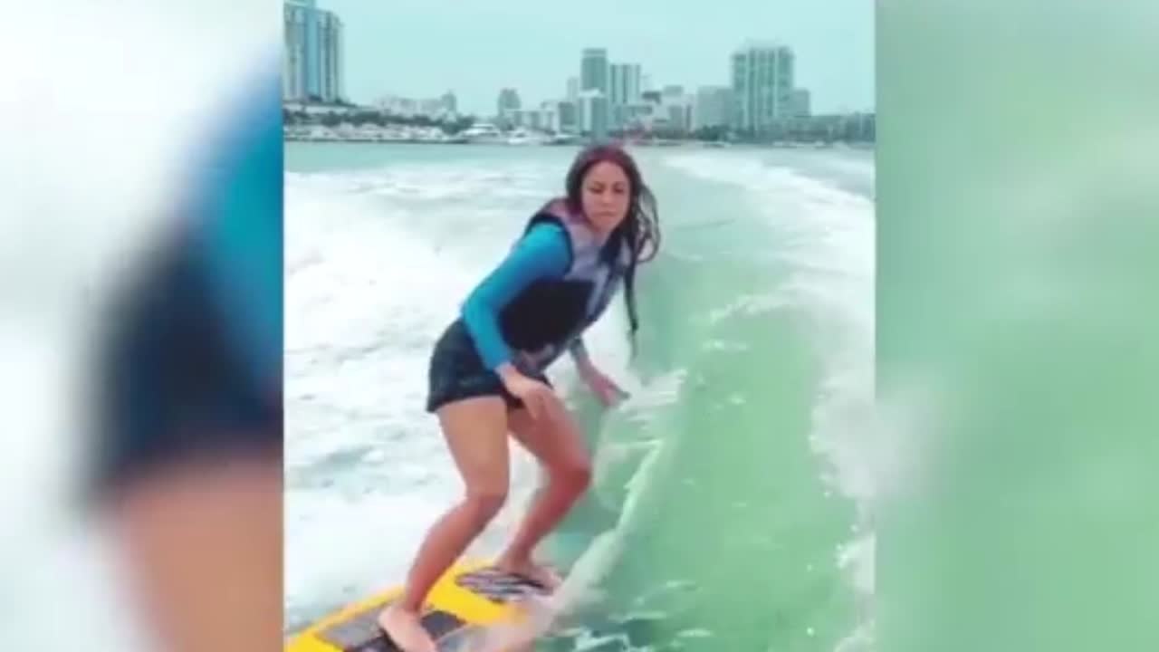 Shakira vuelve a mostrar su habilidad para el surf con adelanto de canción incluido