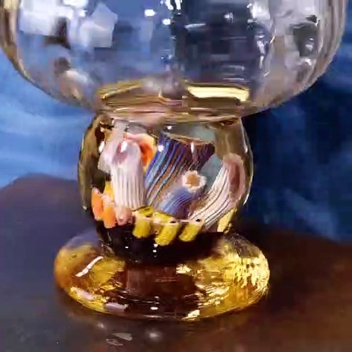 Awe-inspiring glass blowing by expert craftsmen