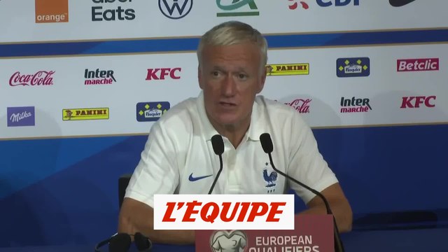 Deschamps : « Mbappé assume totalement son rôle de capitaine » - Foot - Bleus