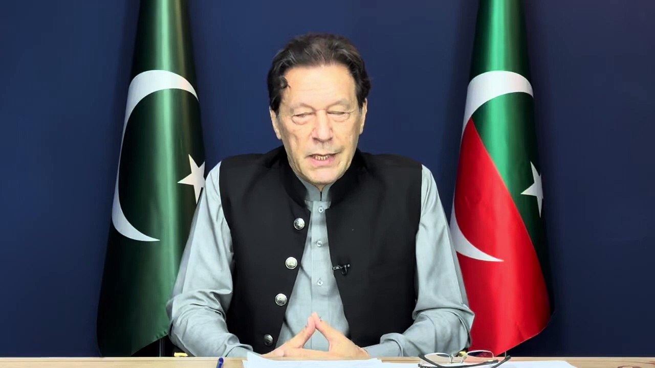 LIVE   Chairman PTI Imran Khan's Important Address to Nation   18 Jun 2023
