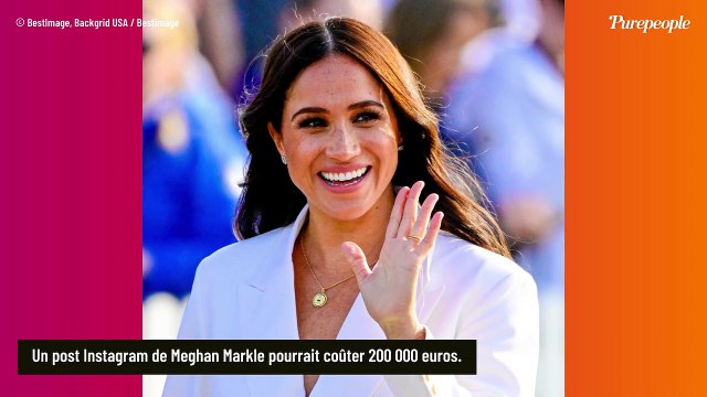 Meghan Markle égérie d'une marque de luxe, ce juteux contrat qui lui permettrait de brasser des millions