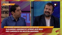 Alejandro Jabornicky afirmó que será pre candidato de Milei en Misiones