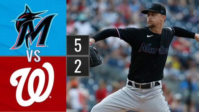Resumen Marlins de Miami vs Nacionales de Washington | MLB 17-06-2023