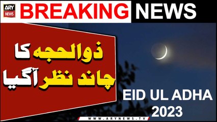Zilhaj moon sighted in Saudi Arabia | ARY News Breaking