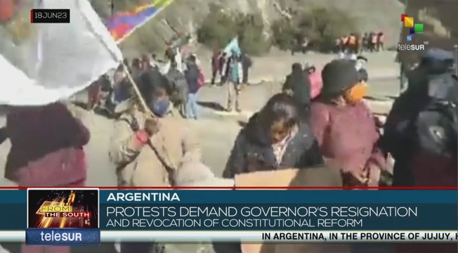 FTS 12:30 18-06: Protest in Jujuy demand governor´s resignation