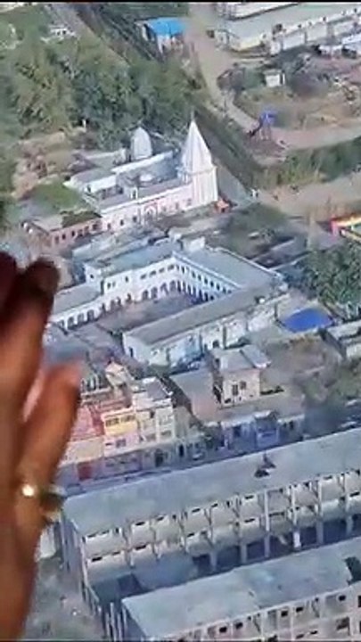 वीडियो : आसमान से राम मंदिर निर्माण देख झूम उठे...