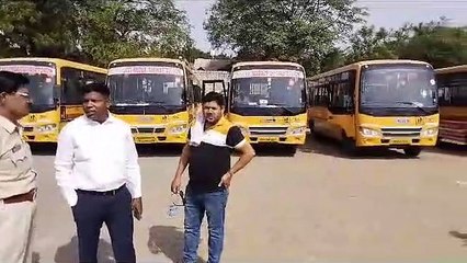 471 school buses had to give fitness test .. 160 reached out of them