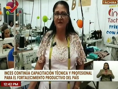 Inces continúa con la capacitación profesional para fortalecimiento productivo del país
