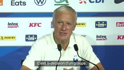 Bleus - Deschamps : Mbappé assume totalement son rôle de capitaine"
