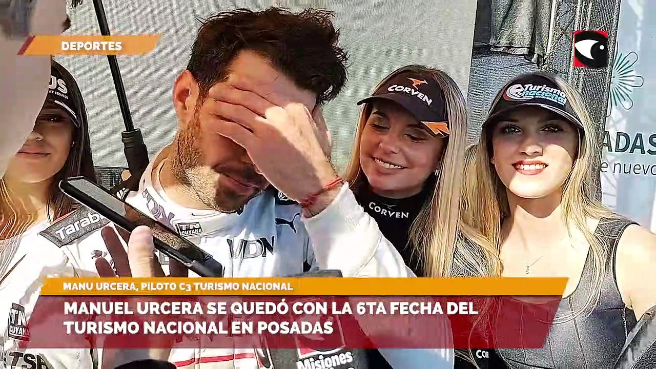 Manuel Urcera se quedó con la 6ta fecha del Tur...