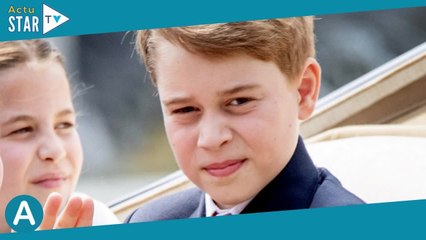 Prince George victime d'une gêne en direct : les mots rassurants que Kate lui a dit