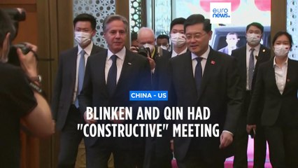 Foreign ministers of US and China hold rare one-to-one meeting