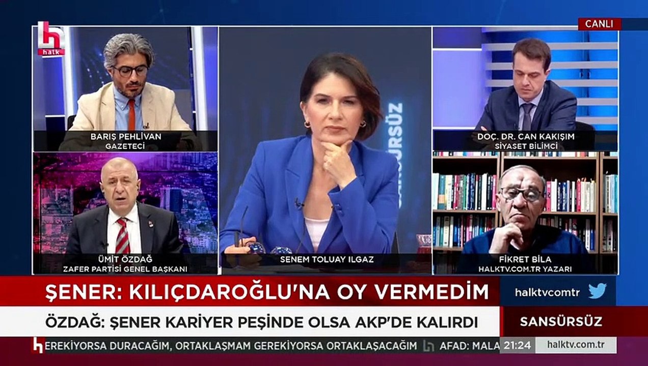 Ümit Özdağ'dan flaş iddia: "Abdüllatif Şener Zafer Partisi'ne oy vereceğini söyledi"