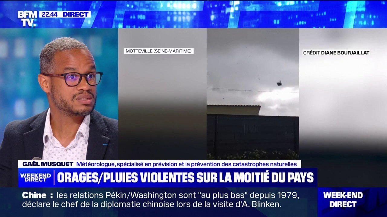 Orages: "L'une des précautions quand on entend un orage, c'est de débrancher les appareils dont on n'a pas besoin" pour éviter les départs d'incendies