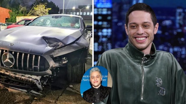 Pete Davidson Charged With Reckless Driving for Crashing Into Beverly Hills House.
