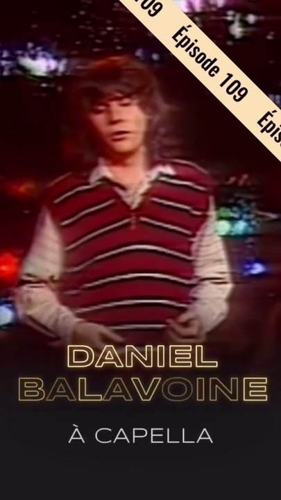 Daniel Balavoine Acapella