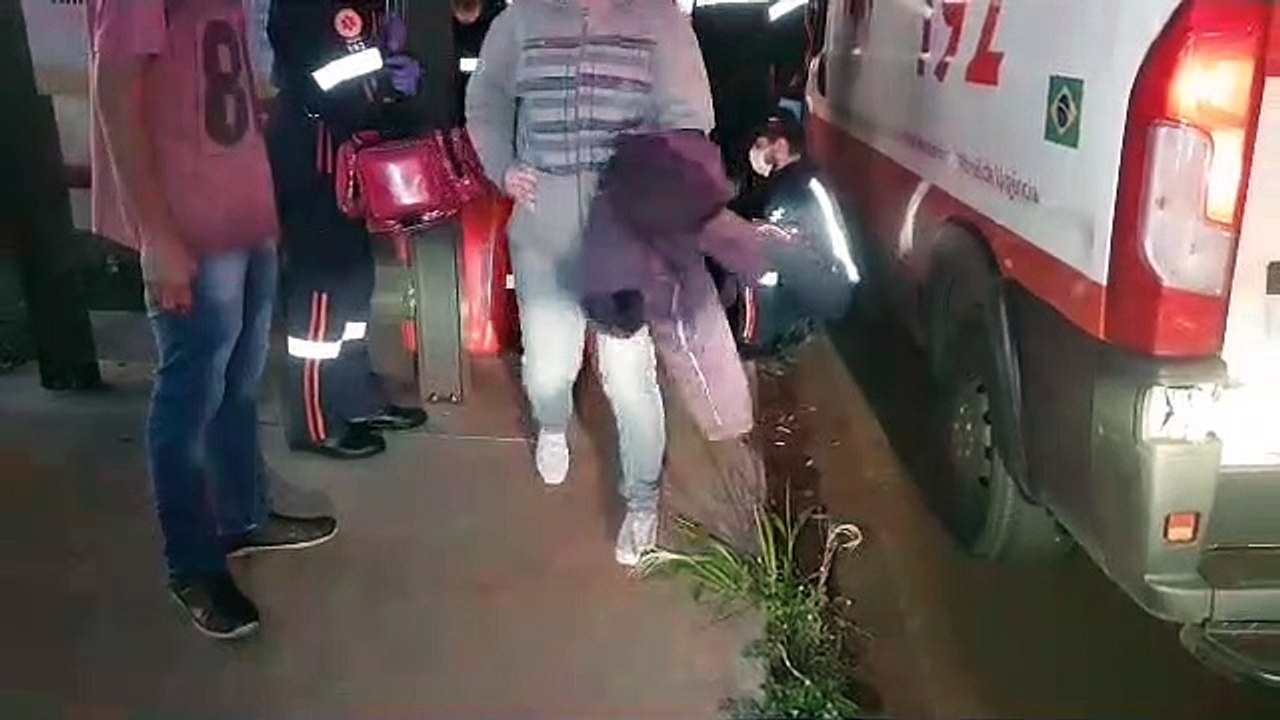 Motorista que se envolveu em acidente na BR-369 é socorrido pelo Samu no Belmonte