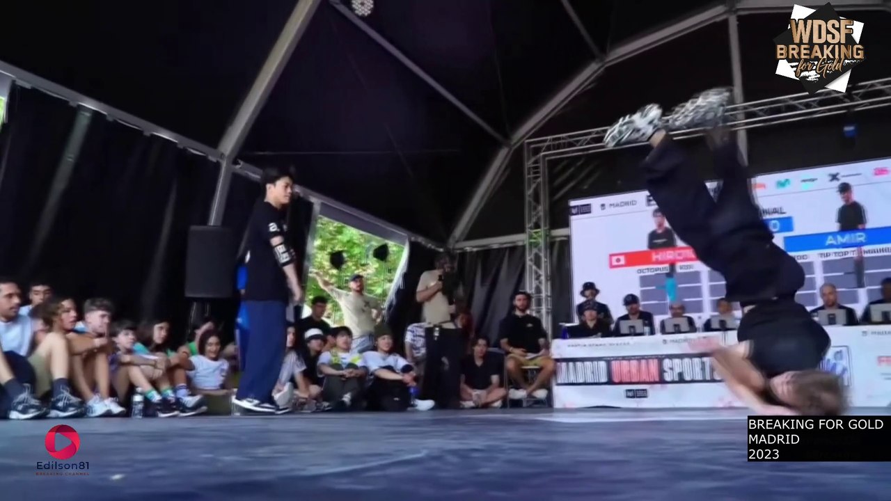 BBOY HIRO 10 VS BBOY AMIR | SEMIFINAL | BREAKING FOR GOLD MADRID 2023