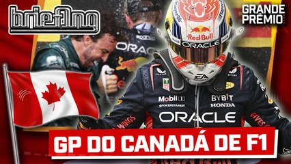 F1 2023: VERSTAPPEN 1º, ALONSO 2º E HAMILTON 3º NO CANADÁ | Briefing