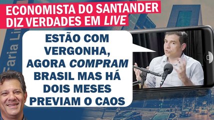 "ESTÁ TODO MUNDO COMPRANDO E NÃO ESCREVE SOBRE ISSO POIS HÁ 60 DIAS APREGOAVAM O CAOS" | Cortes 247
