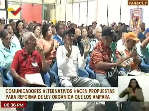 Yaracuy | Comunicadores alternativos presentan propuestas para reforma de Ley Orgánica