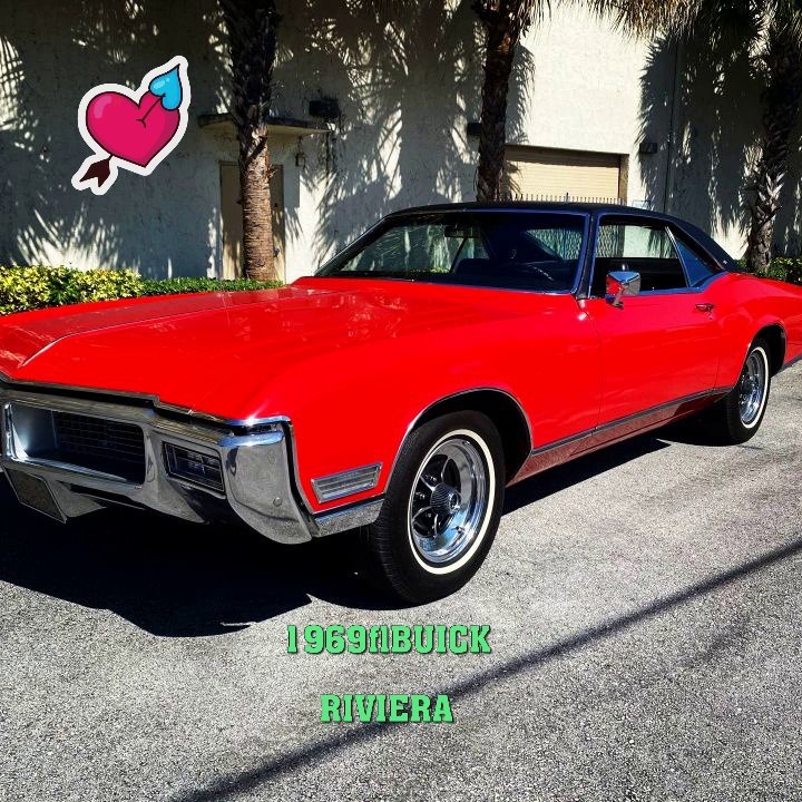 1969 BUICK RIVIERA . Classic #muscle #cars #show. # #سيارات @Classicmusclecars1 . Antique