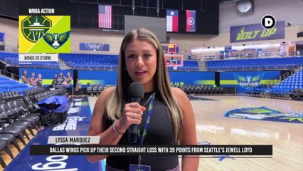 WNBA UPDATE: Dallas Wings Fall To Seattle Storm