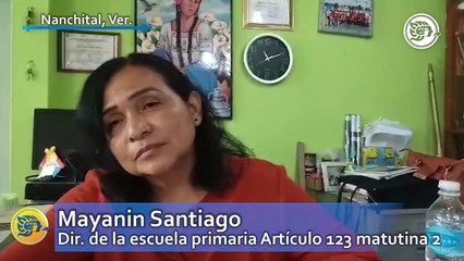 Aplican estrategias para evitar deshidratación de alumnado en primaria de Nanchital