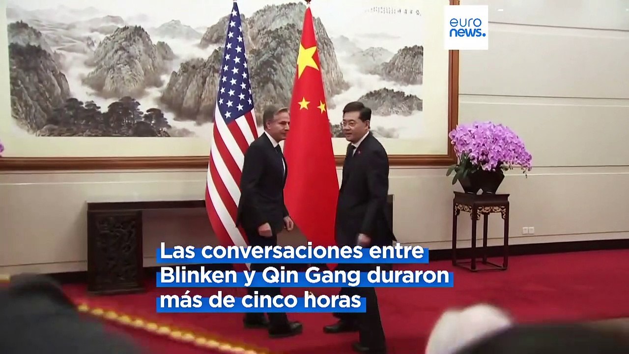 Blinken en China: acercamiento con líneas rojas y una reunión con Xi por la tarde