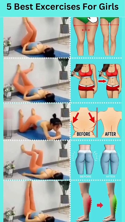 5 Best Excercises For Girls