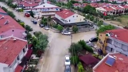Catastrophe d'inondation à Edirne Erikli