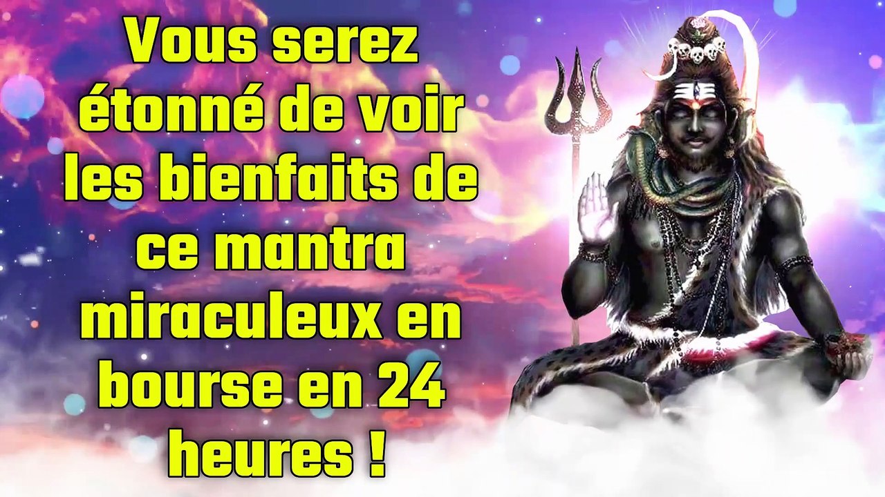 Vous serez étonné de voir les bienfaits de ce mantra miraculeux en bourse en 24 heures !