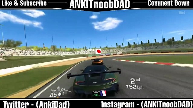 ASTON MARTIN __ REAL RACING 3 __ TOP SPEED 390+kph Gameplay IOS ANDROID TREN_HD