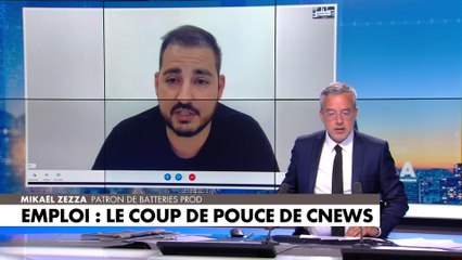 Скачать видео: Le Coup de Pouce de CNEWS : Mikaël Zezza