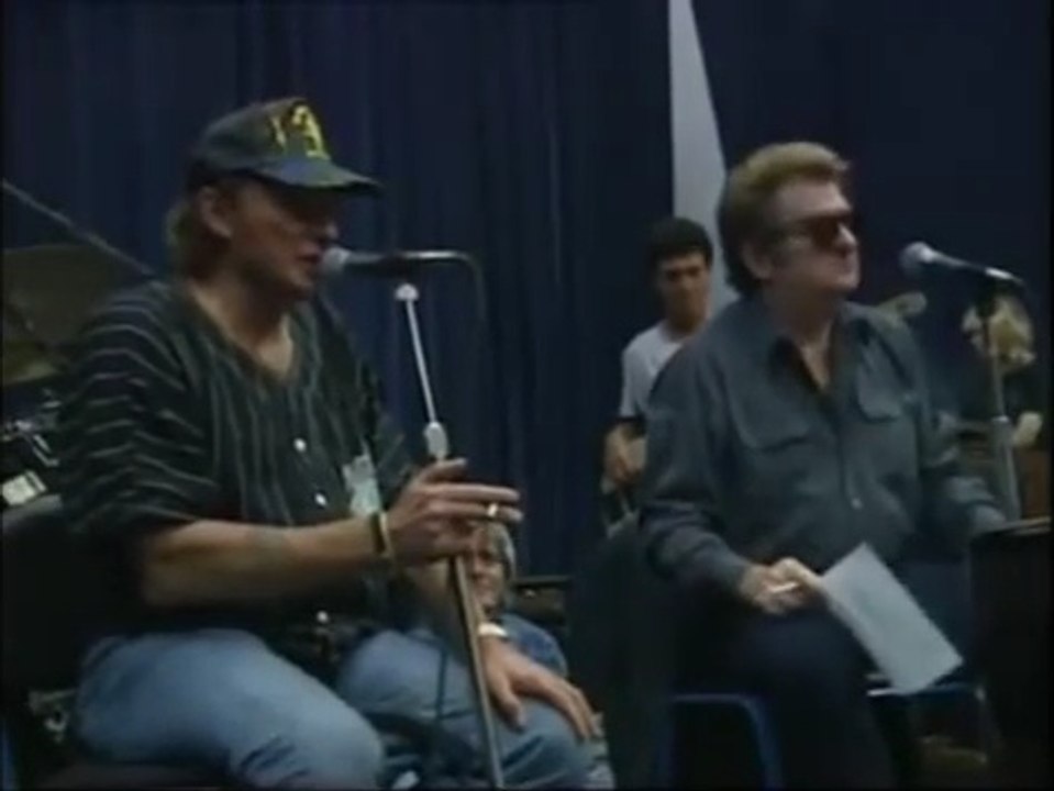 Johnny Hallyday - Excuse moi partenaire ( Making Off Parc des Princes 93 )