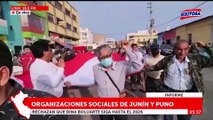 Organizaciones sociales de Junín y Puno rechazan que presidenta Dina Boluarte siga hasta el 2026