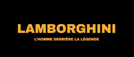 LAMBORGHINI, l'homme derrière la légende (2022) Bande Annonce VF - HD