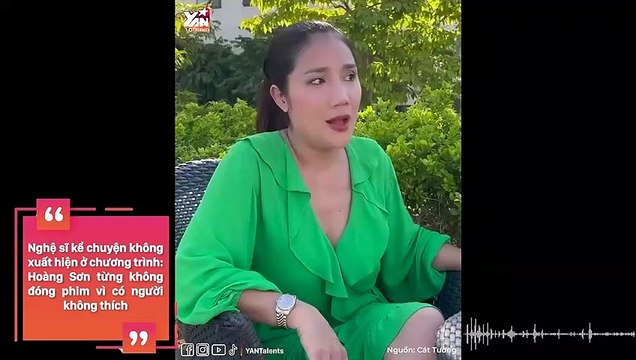 Nghệ sĩ kể chuyện không xuất hiện ở chương trình: Hoàng Sơn từng không đóng phim vì có người không thích