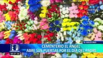 Día del Padre: Piden llevar flores artificiales al cementerio para evitar contagios por dengue