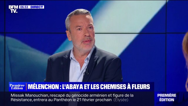 ÉDITO - Port de l'abaya à l'école: À trop convoquer d'arguments, cela montre que Jean-Luc Mélenchon est gêné