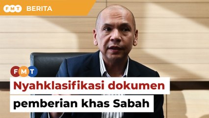 Dedah surat pentadbiran Warisan berkait pemberian khas Sabah, kata Armizan