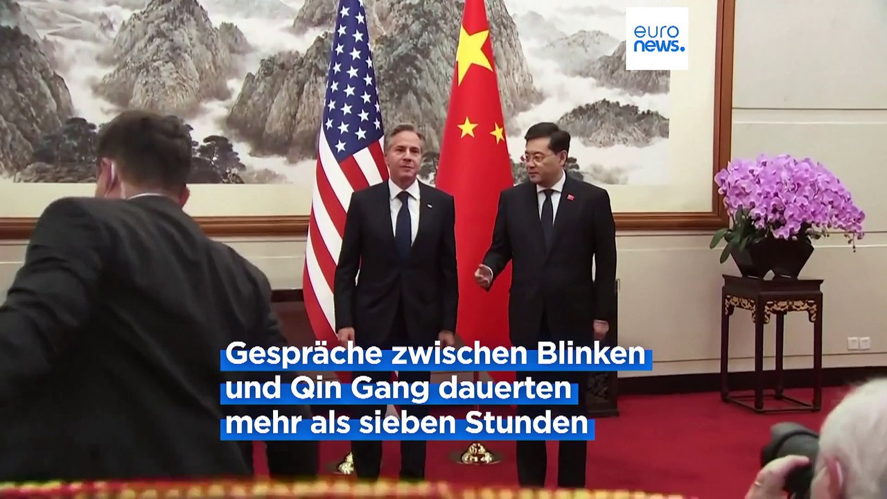 Miteinander reden statt übereinander - Blinken trifft Xi in Peking