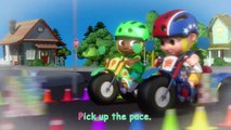 Bike Race Song - Cody & JJ! It's Pretend Play Time! CoComelon Kids Songs