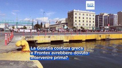 下载视频: Tragedia dei migranti in Grecia: cresce la protesta contro Frontex e Guardia Costiera greca